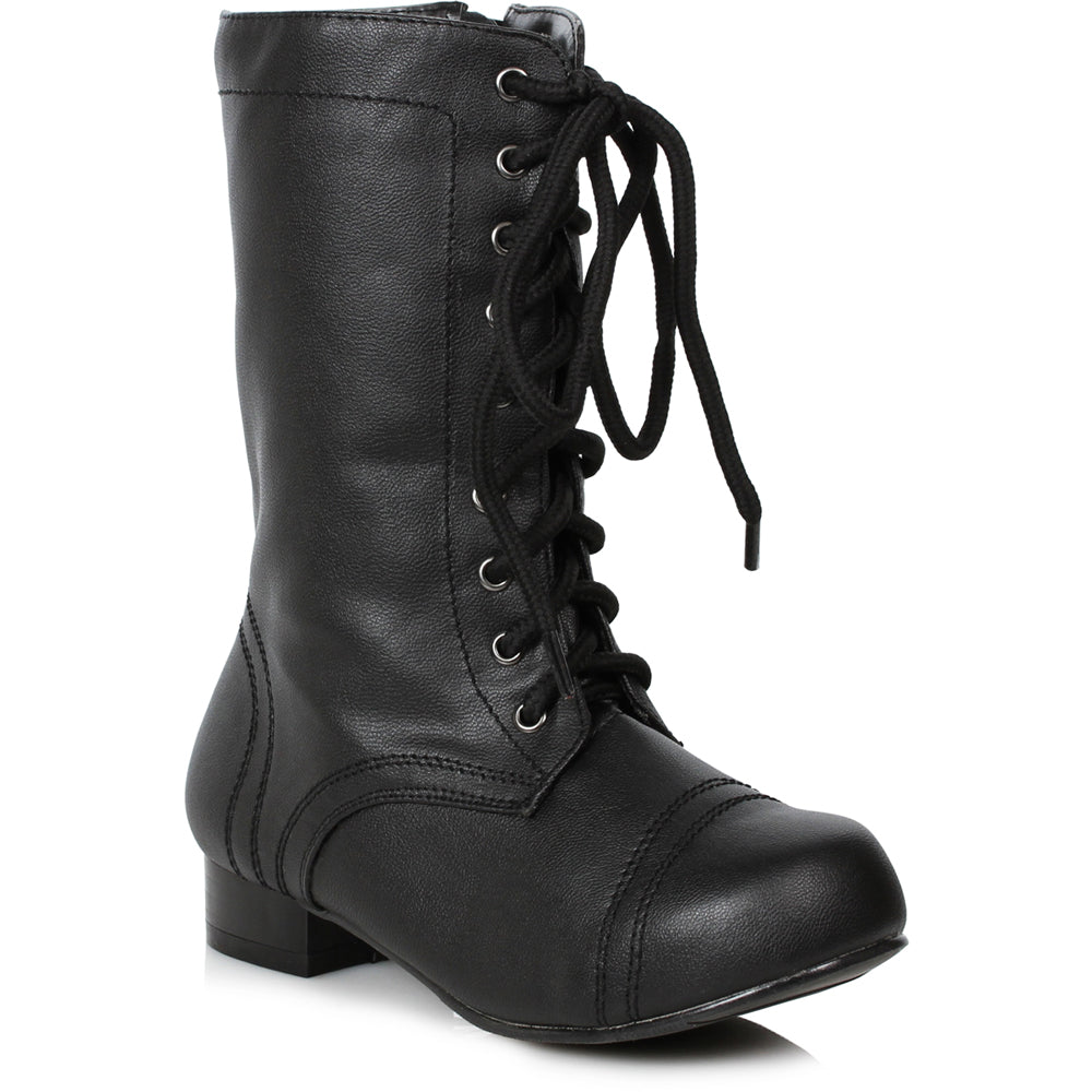 1" Ankle Combat Boot. Children Ellie 1031 101-TUFFSTUFF