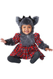 California Costumes Teeny Weeny Werewolf Monster Infant Girls Halloween Costume