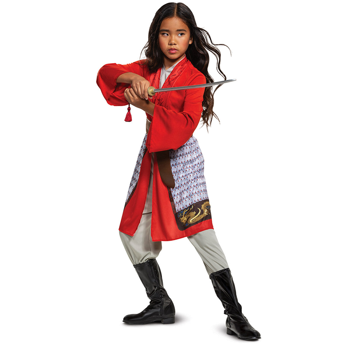 Mulan Hero Red Dress Classic Disguise 104269