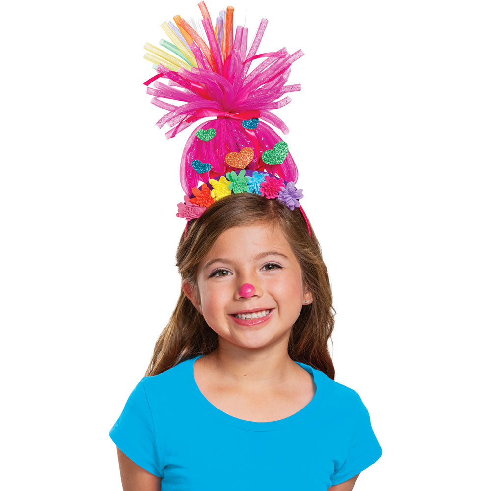 Poppy Rainbow Light-Up Child Headpiece Disguise 109979