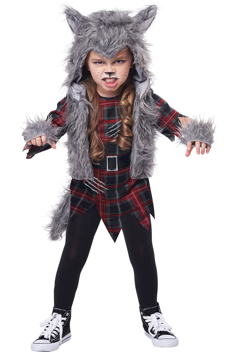 California Costumes Wee-wolf Girl Monster Toddler Girls Halloween Costume