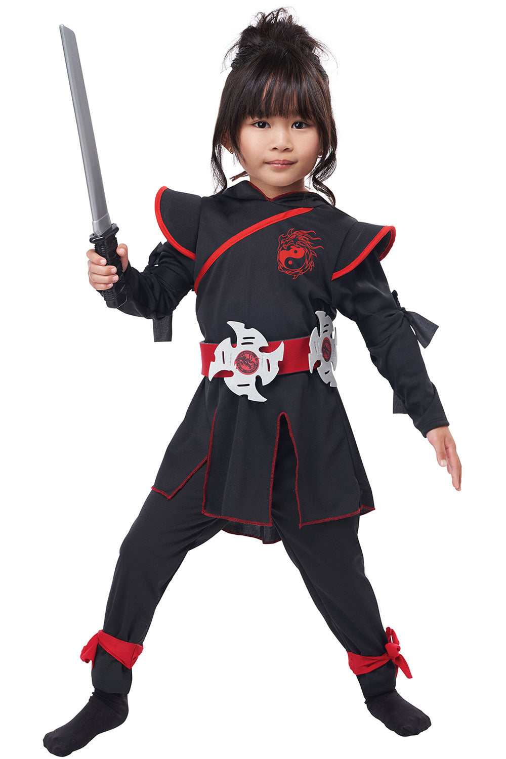 California Costumes Lil' Ninja Girl Toddler Girls Halloween Costume
