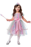 California Costumes Colorful Rainbow Princess Toddler Girls Halloween Costume