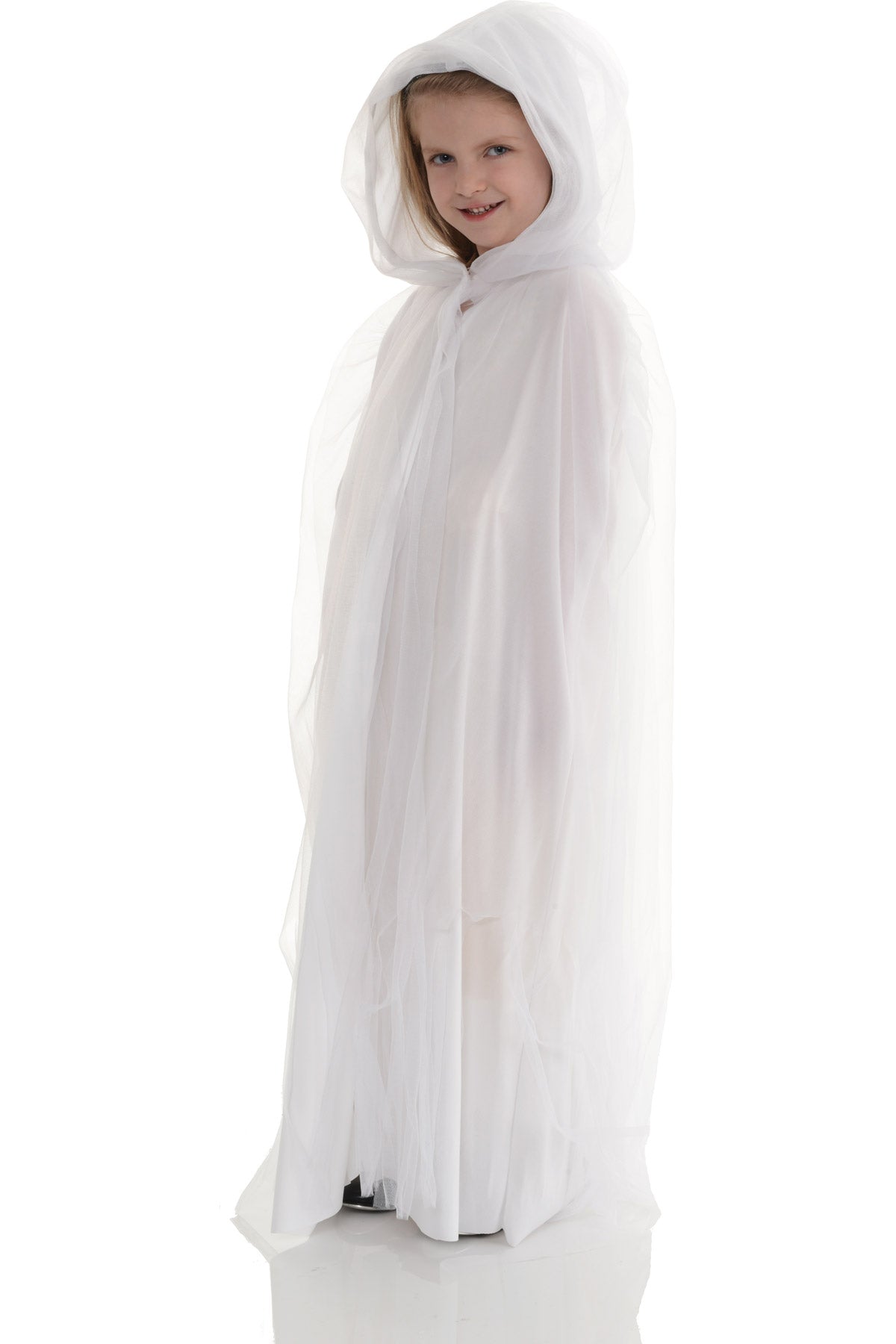 Tulle Cape - White Underwraps 26151