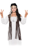 Fringed Hippie Vest Underwraps 28013