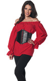 Renaissance Long Sleeve - Red Underwraps 28306