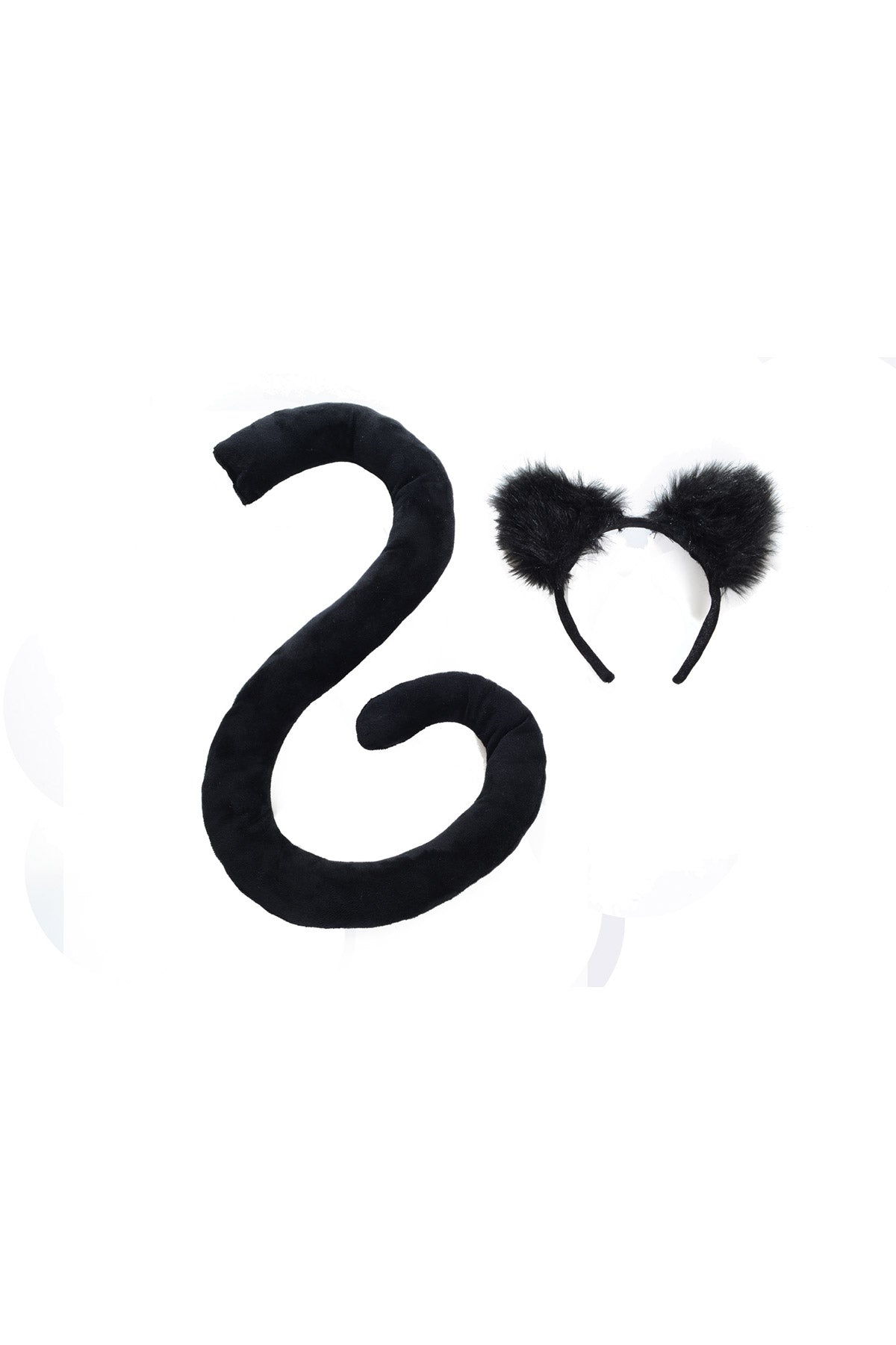 Tail & Ears Set - Black Underwraps 28450