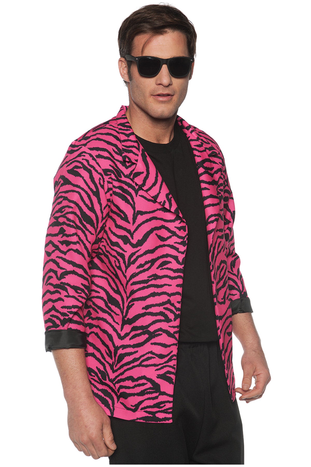 80'S Zebra Blazer - Pink Underwraps 28707