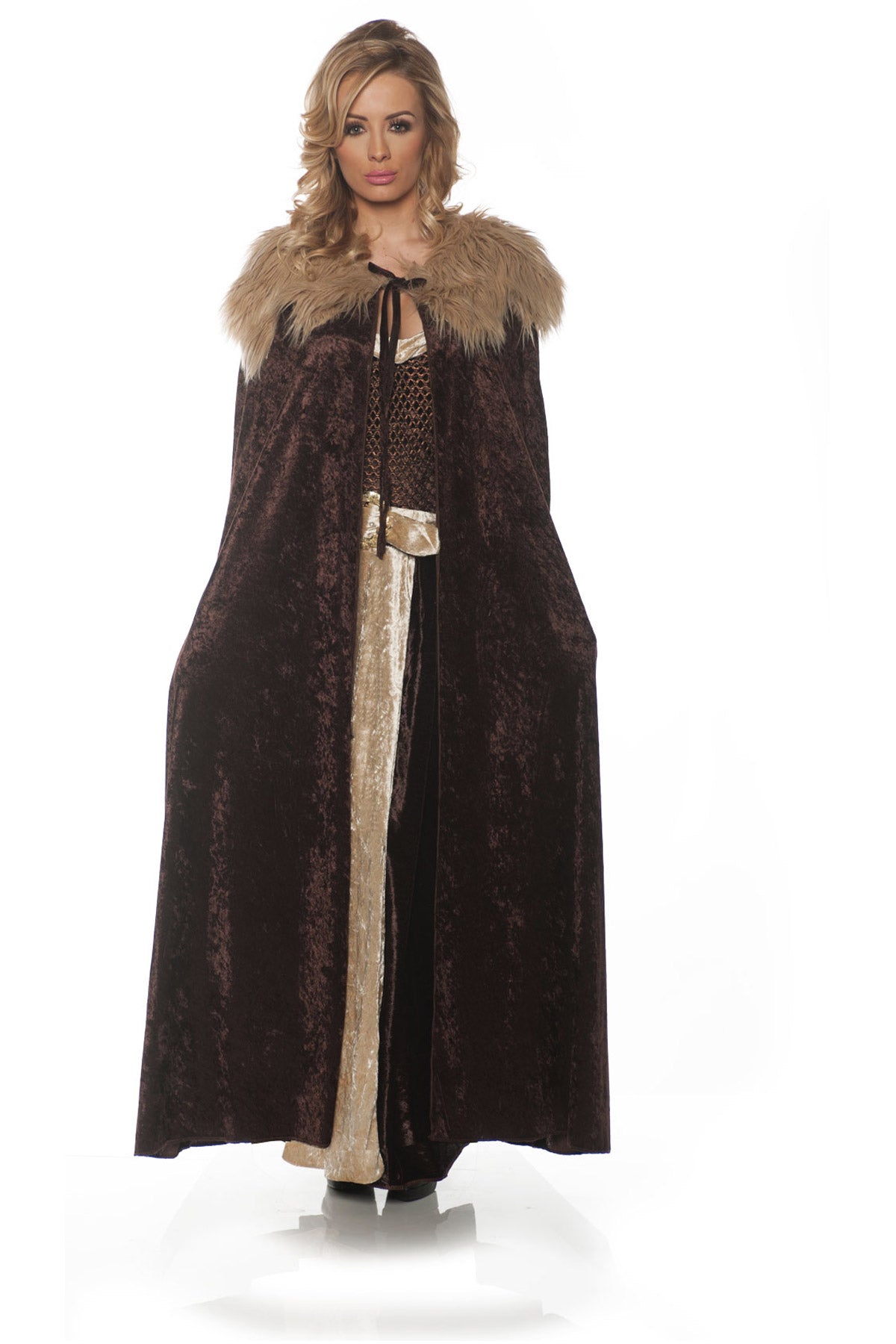 Renaissance Cape - Brown/ Beige Underwraps 29205