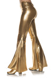 70'S Metallic Bell Bottoms - Gold Underwraps 29373