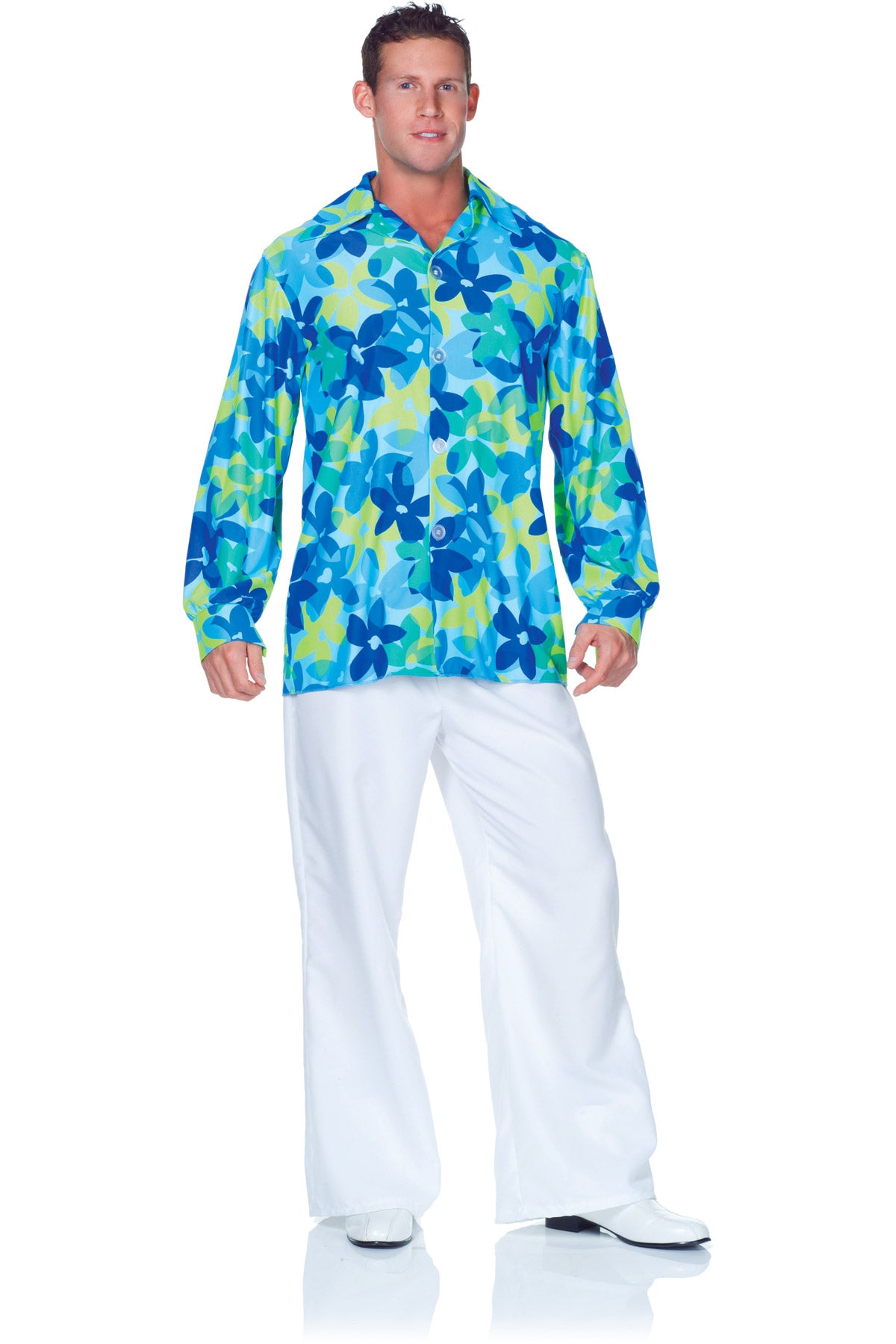 60?S Flowers Shirt Underwraps 29438