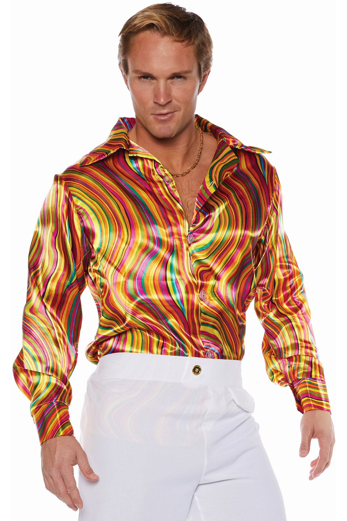 Disco Shirt - Swirls Multi-Color Underwraps 29839