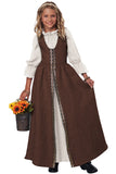 California Costumes Renaissance Faire Dress Kids Girls Halloween Costume