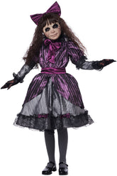 California Costumes Creepy Doll Kids Girls Halloween Costume