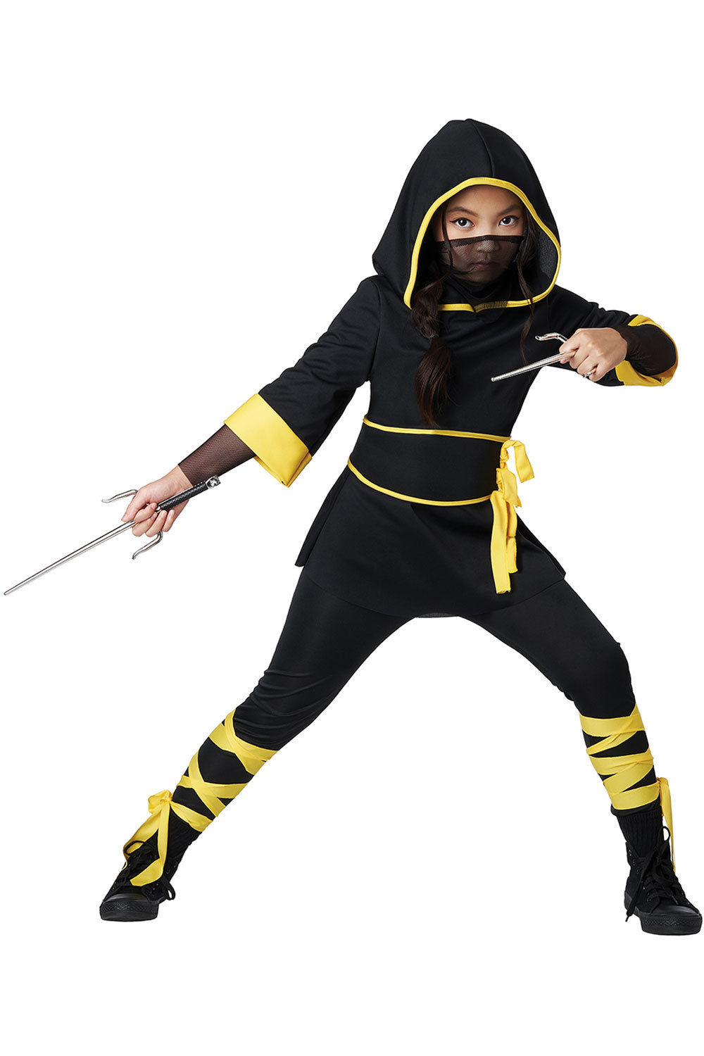 California Costumes Ninja Girl Kids Girls Halloween Costume