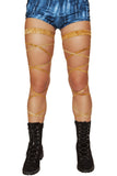 100" Suede Leg Strap With Attached Garter Roma 3636