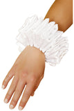 Ruffled Clown Circus Wrist Cuffs Costume Accessory Roma 4372