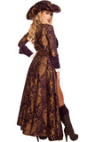 Brocade Jacket Pirate Costume Roma 4574