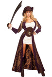 Brocade Jacket Pirate Costume Roma 4574
