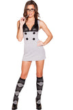 Detention Diva Mini Dress School Costume Roma 4633
