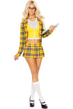 3pc School Girl without a Clue Roma 4830