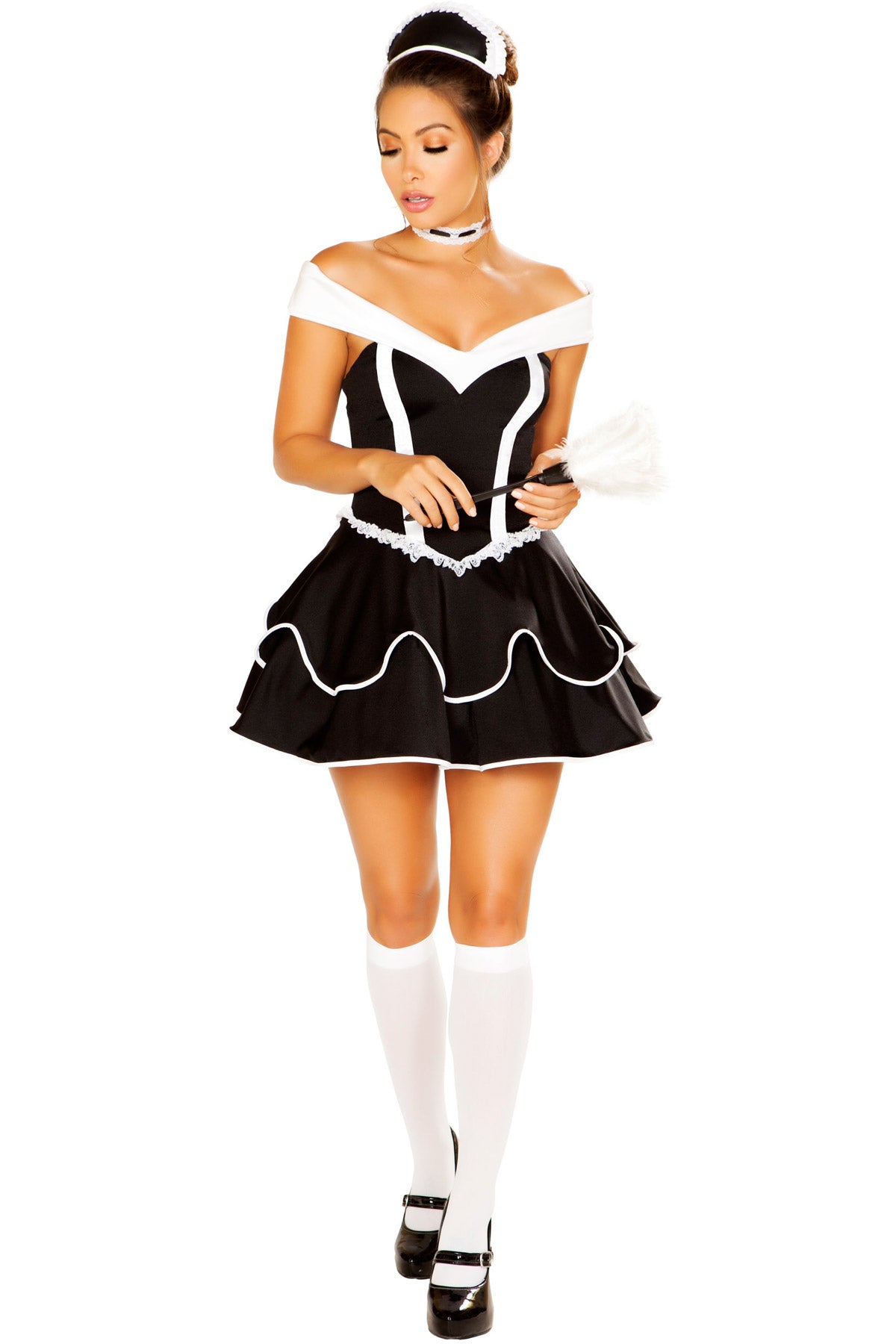 4pc Sexy Chamber Maid Roma 4886