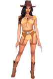 4Pc Wild & Sexy West Costume Roma 5012