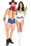 4Pc Playful Sheriff Men?S Costume Roma 5019