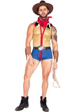 4Pc Playful Sheriff Men?S Costume Roma 5019