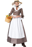 California Costumes American Colonial Dress Adult Women Halloween Costume