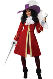 California Costumes Captain Hook Pirate Adult Women Halloween Costume
