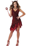 California Costumes Red-Hot & Sizzling Adult Women Halloween Costume