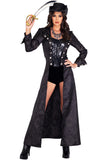 4Pc Captivating Pirate Costume Roma 5030