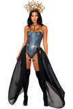 3Pc Sensual Serpent Medusa Queen Roma 5085