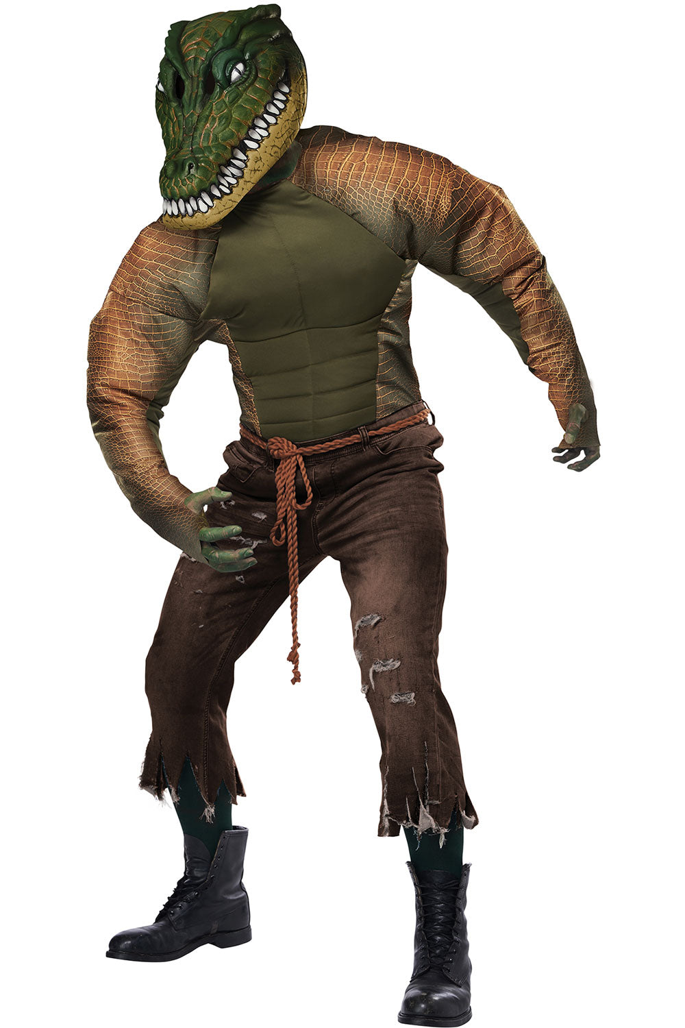 California Costumes Gator Man Animal Adult Men Halloween Costume