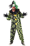 California Costumes Funhouse Freak Clown Adult Men Halloween Costume