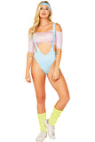4Pc 80'S Sporty Yuppie Roma 5121