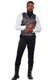 Mens Regency Coat & Vest Set / Adult California Costume 5123/038