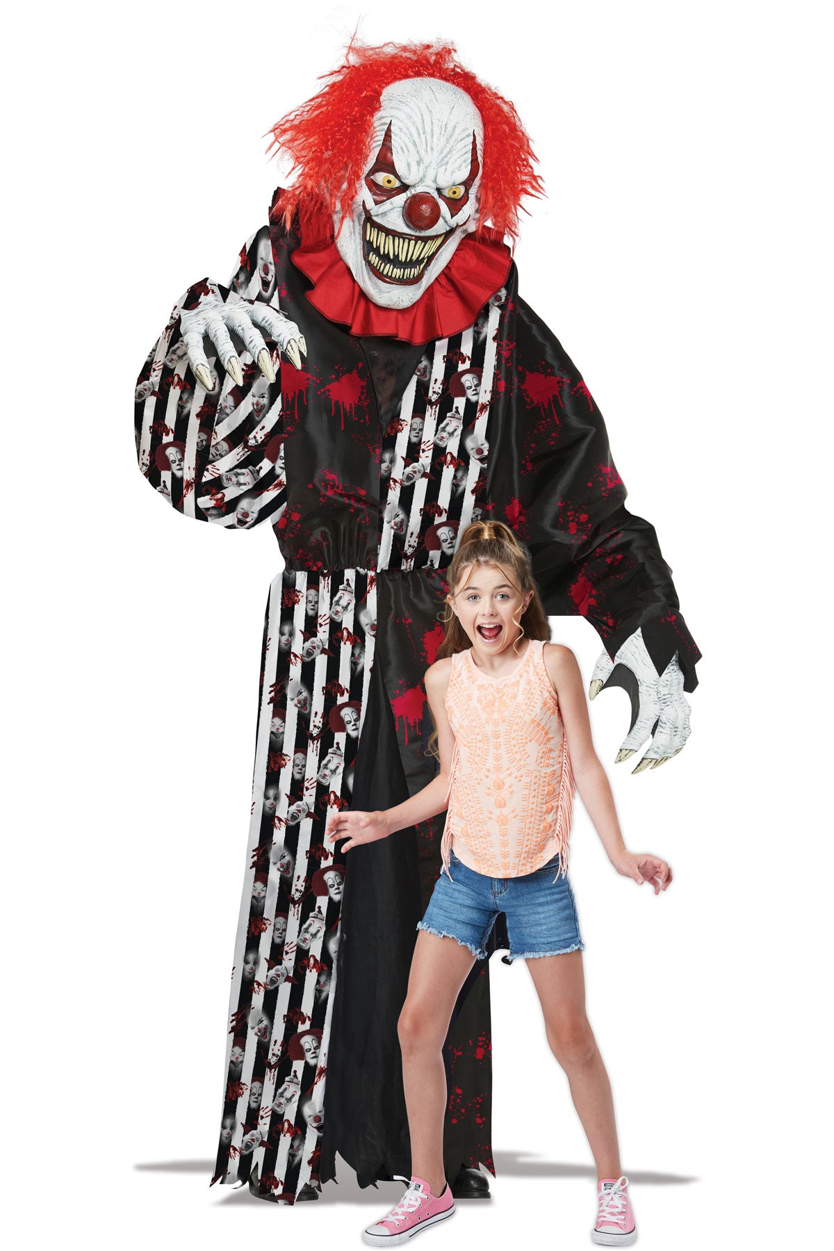 Towering Terror Clown / Adult California Costume  5123/090