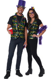 Women'S Sequin Carnival Vest Set/Adult California Costume 6022/003
