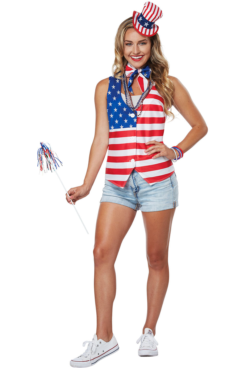 PATRIOT LADY KIT / ADULT California Costume 60687