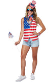 PATRIOT LADY KIT / ADULT California Costume 60687