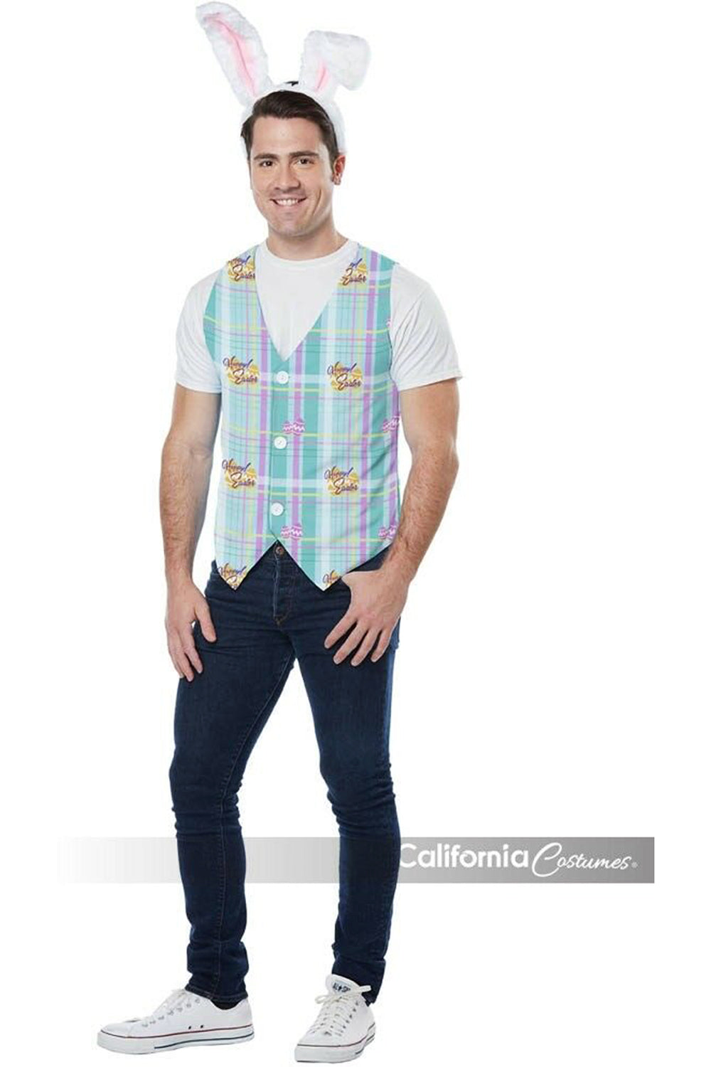 California Costumes Easter Vest Kit/Adult Man Men Halloween Costume