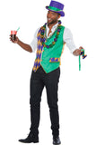 MARDI GRAS VEST KIT/ADULT MAN California Costume 60734