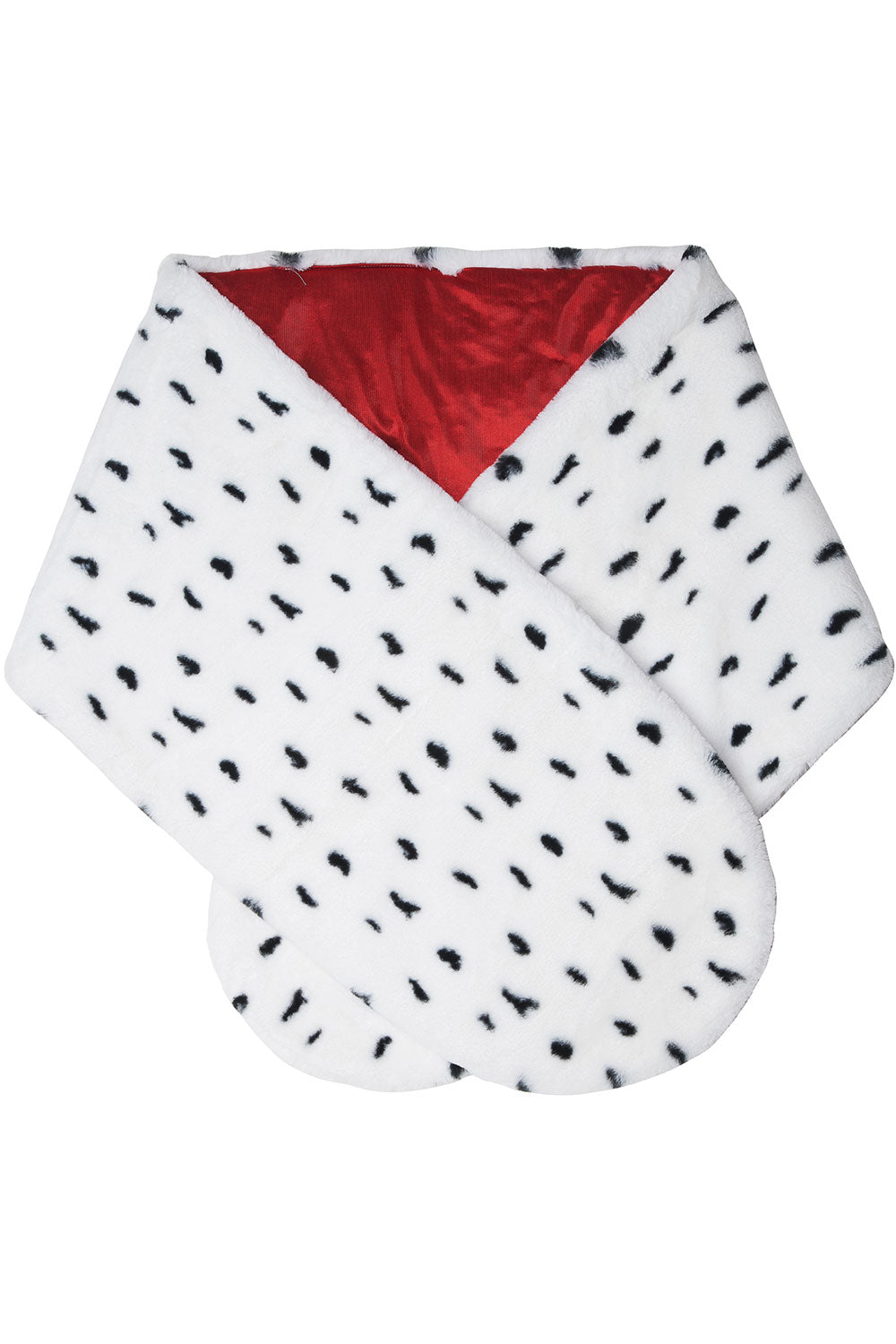 FAUX DALMATIAN STOLE California Costume 60756