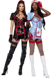 4Pc Retro Nurse Roma 6180