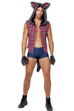 3Pc Men?S Full Moon Werewolf Roma 6187