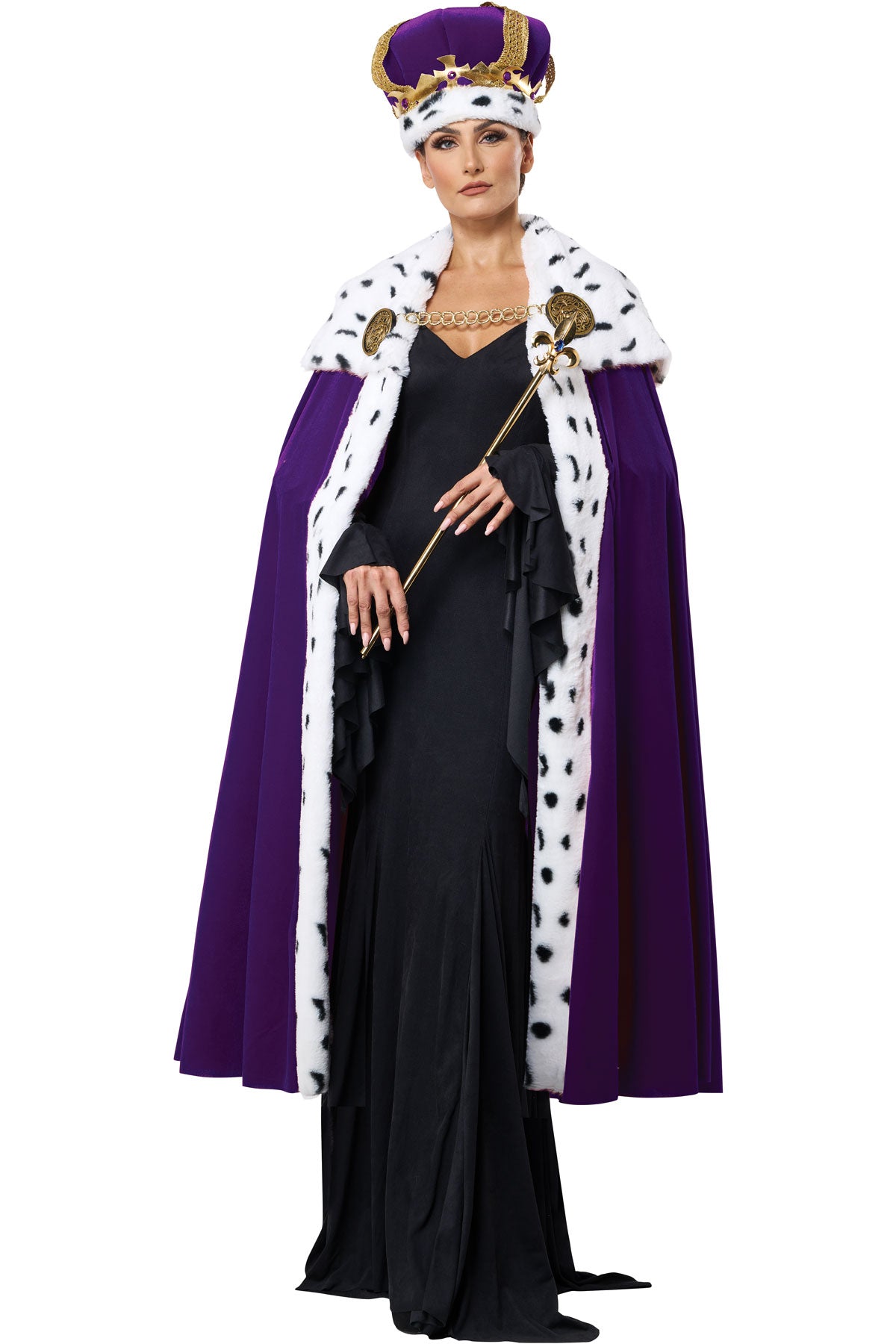 Royal Cape & Crown Set/Adult California Costume 6223/062