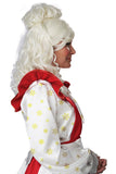 Mrs. Claus Wig And Bun Clip California Costume 7020/112