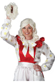 Mrs. Claus Wig And Bun Clip California Costume 7020/112